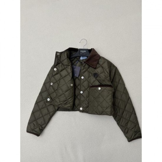 PRADA Women's Down Jacket 2024FW Popular Item Overseas PRADA Women's Down Jacket 2024FW Popular Item Overseas
