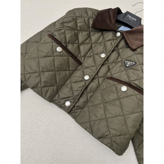 PRADA Women's Down Jacket 2024FW Popular Item Overseas PRADA Women's Down Jacket 2024FW Popular Item Overseas
