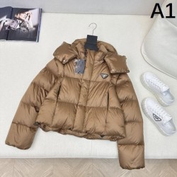 PRADA Women's Down Jacket 2024FW Overseas Limited Model New Item