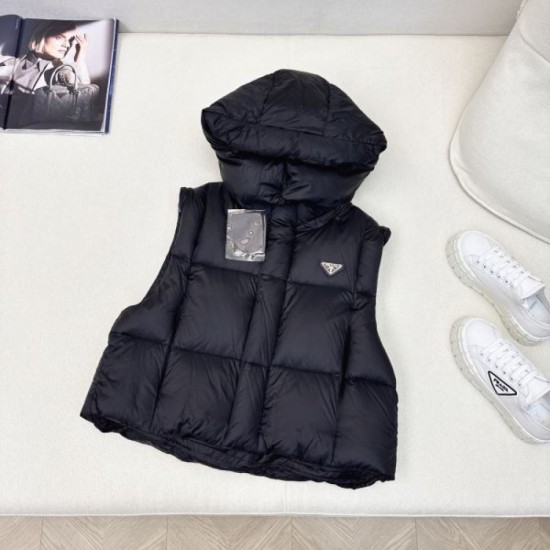 PRADA Women's Down Jacket 2024FW Overseas Limited Model New Item PRADA Women's Down Jacket 2024FW Overseas Limited Model New Item