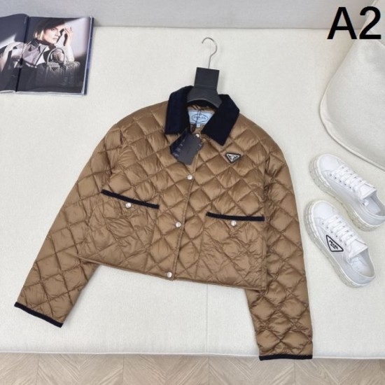 PRADA Women's Down Jacket 2024FW New Limited Quantity Sale PRADA Women's Down Jacket 2024FW New Limited Quantity Sale