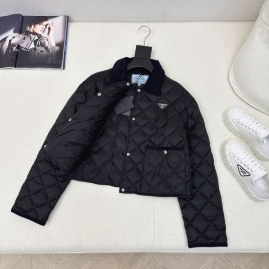 PRADA Women's Down Jacket 2024FW New Limited Quantity Sale PRADA Women's Down Jacket 2024FW New Limited Quantity Sale