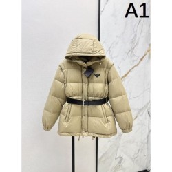 PRADA Women's Down Jacket 2024FW Both are popular