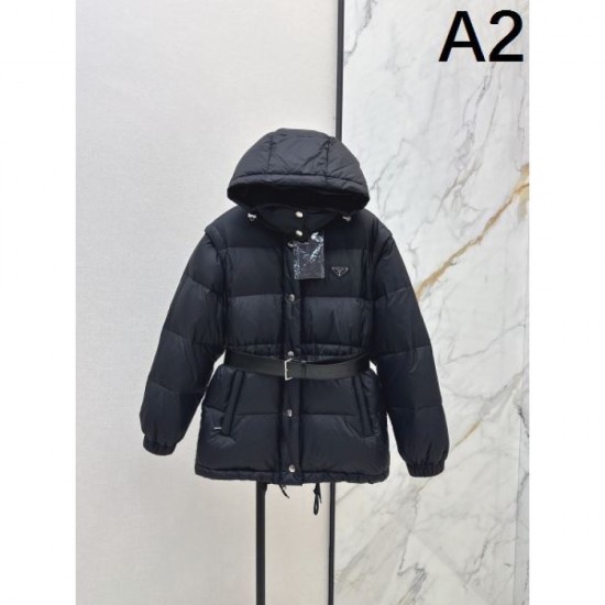 PRADA Women's Down Jacket 2024FW Both are popular PRADA Women's Down Jacket 2024FW Both are popular