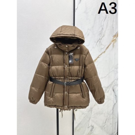 PRADA Women's Down Jacket 2024FW Both are popular PRADA Women's Down Jacket 2024FW Both are popular