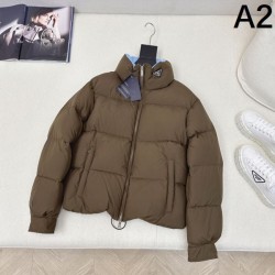 PRADA Women's Down Jacket 2024FW Hot item in summer