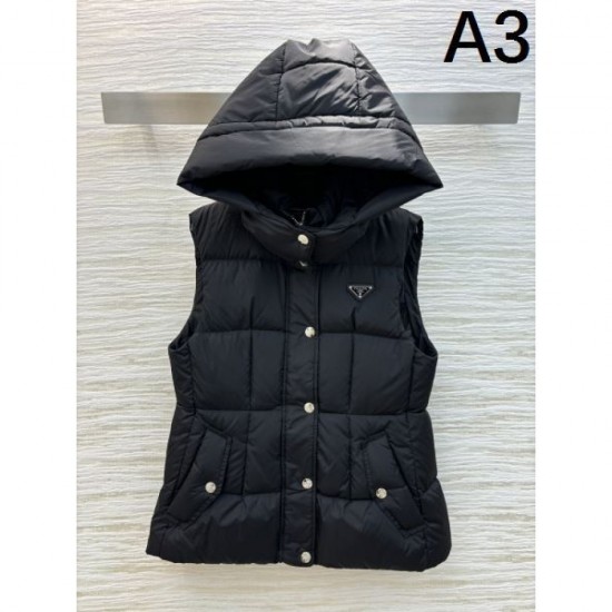 PRADA Women's Down Jacket 2024FW Bright Spring/Summer Look PRADA Women's Down Jacket 2024FW Bright Spring/Summer Look