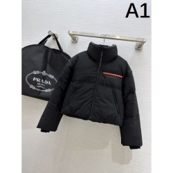 PRADA Women's Down Jacket 2024FW Creates a Casual Feel