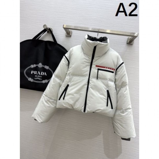 PRADA Women's Down Jacket 2024FW Creates a Casual Feel PRADA Women's Down Jacket 2024FW Creates a Casual Feel