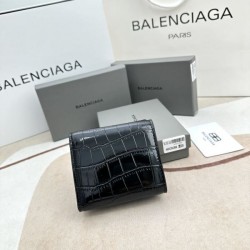 BALENCIAGA Balenciaga 2024SS boom is heating up again Tri-fold wallet