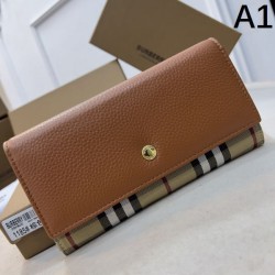 BURBERRY 2024SS Summer Good Item Long Wallet