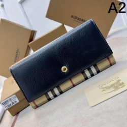 BURBERRY 2024SS Summer Good Item Long Wallet