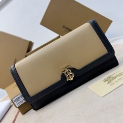 BURBERRY 2024SS Summer Adult Casual Long Wallet
