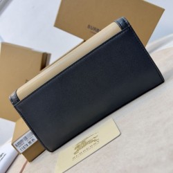 BURBERRY 2024SS Summer Adult Casual Long Wallet