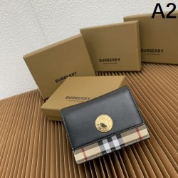 BURBERRY Burberry 2024SS New masterpiece bi-fold wallet with high demand