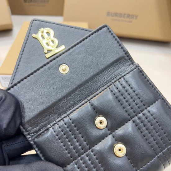 BURBERRY 2024SS Mature Atmosphere Trifold Wallet BURBERRY 2024SS Mature Atmosphere Trifold Wallet
