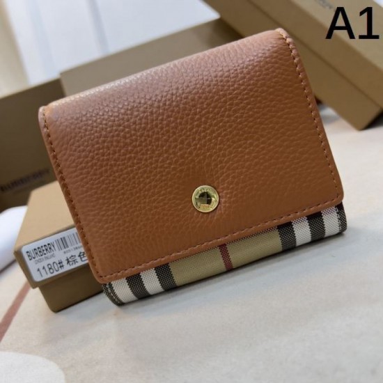 BURBERRY Burberry 2024SS new product ☆ inevitable to be sold out tri-fold wallet BURBERRY Burberry 2024SS new product ☆ inevitable to be sold out tri-fold wallet