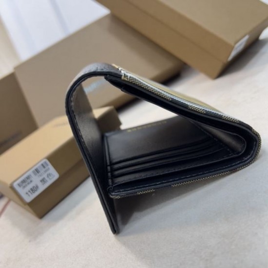 BURBERRY Burberry 2024SS new product ☆ inevitable to be sold out tri-fold wallet BURBERRY Burberry 2024SS new product ☆ inevitable to be sold out tri-fold wallet
