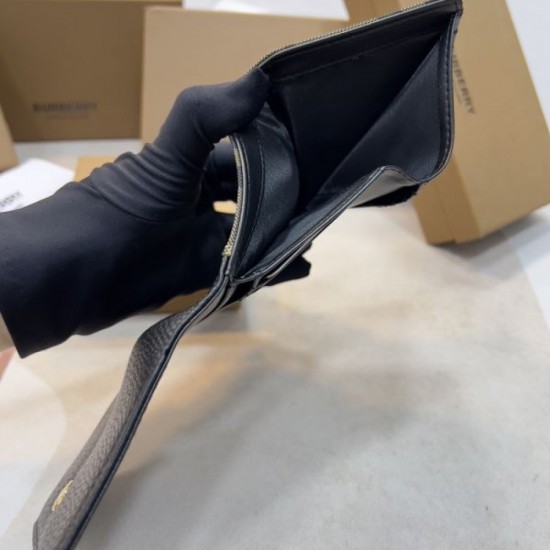 BURBERRY Burberry 2024SS new product ☆ inevitable to be sold out tri-fold wallet BURBERRY Burberry 2024SS new product ☆ inevitable to be sold out tri-fold wallet