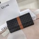 CELINE 2024SS Outstanding Attractive Item Long Wallet CELINE 2024SS Outstanding Attractive Item Long Wallet