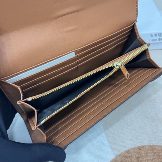 CELINE 2024SS Outstanding Attractive Item Long Wallet CELINE 2024SS Outstanding Attractive Item Long Wallet