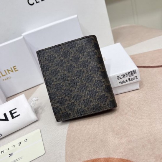 CELINE 2024SS Spring/Summer Super Popular Limited Collaboration Bifold Wallet CELINE 2024SS Spring/Summer Super Popular Limited Collaboration Bifold Wallet