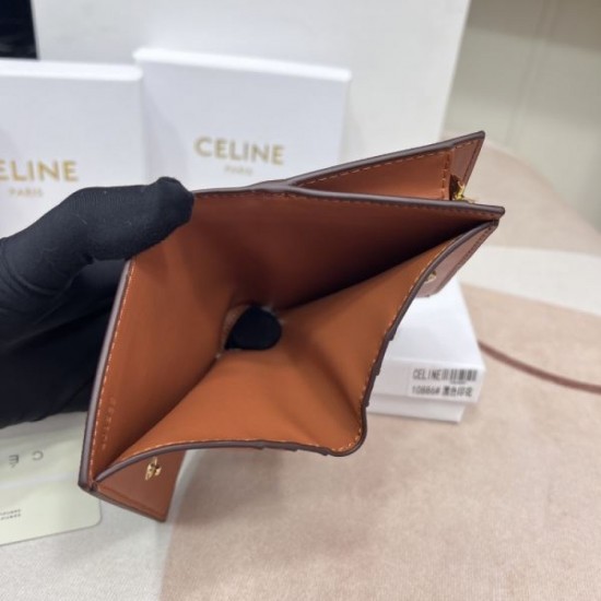 CELINE 2024SS Spring/Summer Super Popular Limited Collaboration Bifold Wallet CELINE 2024SS Spring/Summer Super Popular Limited Collaboration Bifold Wallet