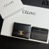 CELINE 2024SS Spring/Summer Limited Sale Price Tri-fold Wallet