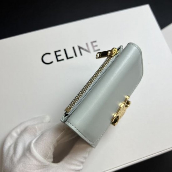 CELINE 2024SS Spring/Summer Limited Sale Price Tri-fold Wallet CELINE 2024SS Spring/Summer Limited Sale Price Tri-fold Wallet