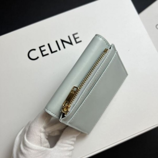 CELINE 2024SS Spring/Summer Limited Sale Price Tri-fold Wallet CELINE 2024SS Spring/Summer Limited Sale Price Tri-fold Wallet