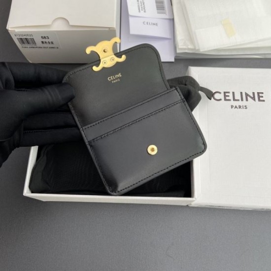 CELINE 2024SS Card case for stylish advanced users CELINE 2024SS Card case for stylish advanced users
