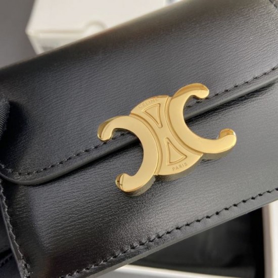 CELINE 2024SS Card case for stylish advanced users CELINE 2024SS Card case for stylish advanced users