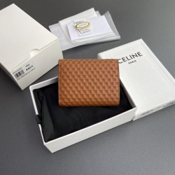 CELINE Celine 2024FW Tri-fold wallet that lets you feel the latest trends