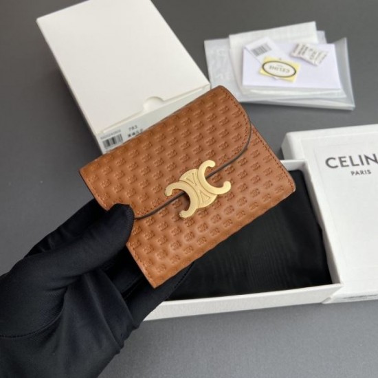 CELINE Celine 2024FW Tri-fold wallet that lets you feel the latest trends CELINE Celine 2024FW Tri-fold wallet that lets you feel the latest trends