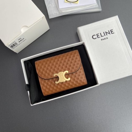 CELINE Celine 2024FW Tri-fold wallet that lets you feel the latest trends CELINE Celine 2024FW Tri-fold wallet that lets you feel the latest trends