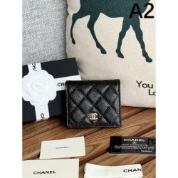 CHANEL 2024SS Bi-fold wallet, popular item in both magazines and the city