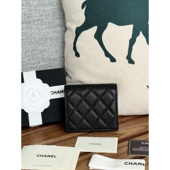 CHANEL 2024SS Bi-fold wallet, popular item in both magazines and the city CHANEL 2024SS Bi-fold wallet, popular item in both magazines and the city