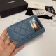 CHANEL CHANEL 2024SS New spring/summer card case attracting a lot of attention CHANEL CHANEL 2024SS New spring/summer card case attracting a lot of attention