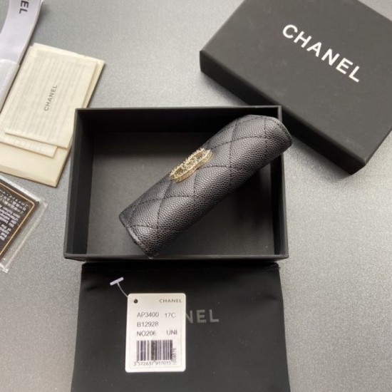 CHANEL 2024FW New color bifold wallet for fashion CHANEL 2024FW New color bifold wallet for fashion