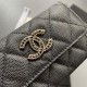 CHANEL 2024FW New color bifold wallet for fashion CHANEL 2024FW New color bifold wallet for fashion