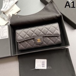 CHANEL 2024FW New arrival long wallet to improve your fashion level