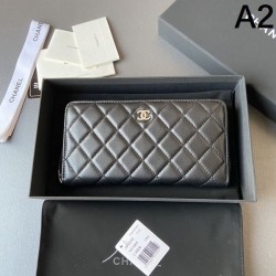 CHANEL 2024FW Relaxed atmosphere long wallet