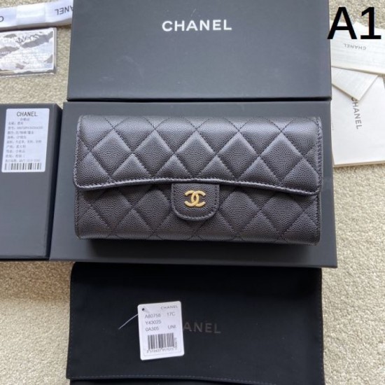 CHANEL Chanel 2024FW continues to be a brand long wallet this season CHANEL Chanel 2024FW continues to be a brand long wallet this season
