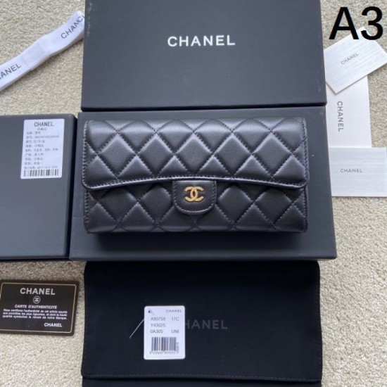 CHANEL Chanel 2024FW continues to be a brand long wallet this season CHANEL Chanel 2024FW continues to be a brand long wallet this season