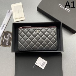 CHANEL 2024FW Outstanding Brand Print Long Wallet