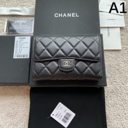 CHANEL CHANEL 2024FW Limited Design Very Popular Before Sold Out Trifold Wallet