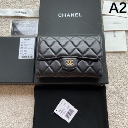 CHANEL CHANEL 2024FW Limited Design Very Popular Before Sold Out Trifold Wallet
