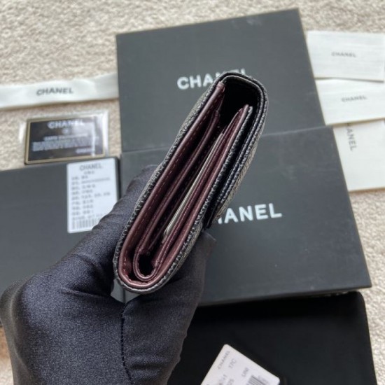 CHANEL CHANEL 2024FW Limited Design Very Popular Before Sold Out Trifold Wallet CHANEL CHANEL 2024FW Limited Design Very Popular Before Sold Out Trifold Wallet