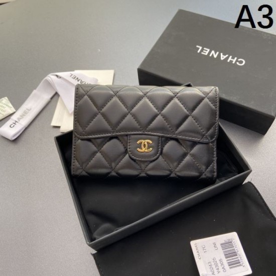 CHANEL CHANEL 2024FW Recommended unstocked brand tri-fold wallet CHANEL CHANEL 2024FW Recommended unstocked brand tri-fold wallet