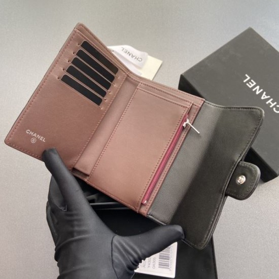 CHANEL CHANEL 2024FW Recommended unstocked brand tri-fold wallet CHANEL CHANEL 2024FW Recommended unstocked brand tri-fold wallet